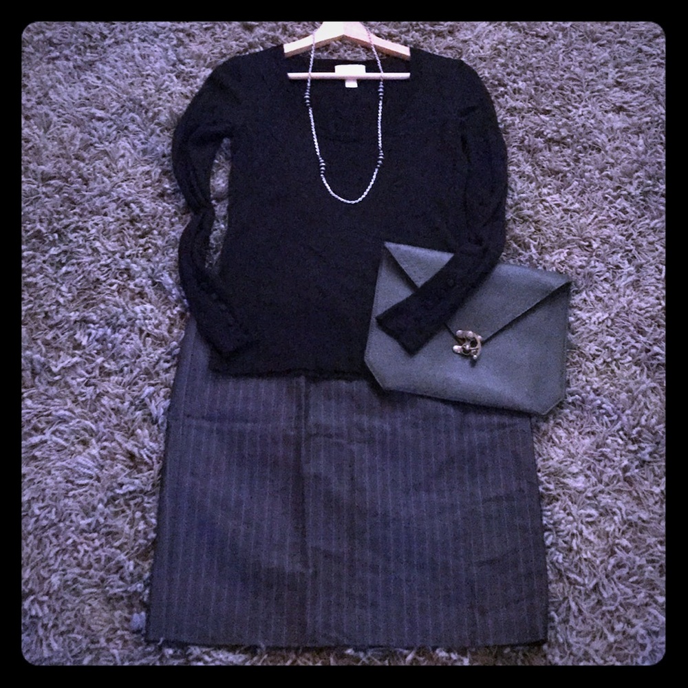 Ann Taylor LOFT pencil skirt, size 10p